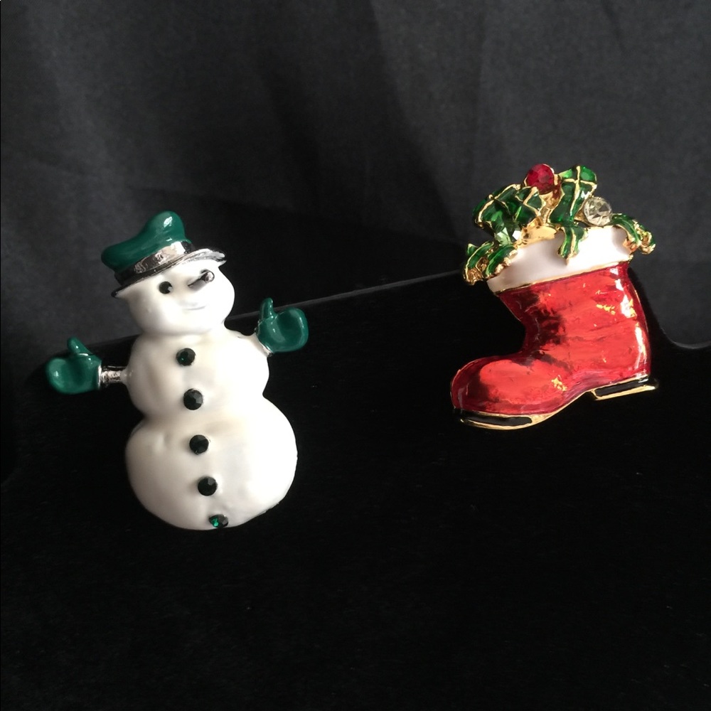 ❤️Free With Bundle 2-Set Christmas Broach Set❤️